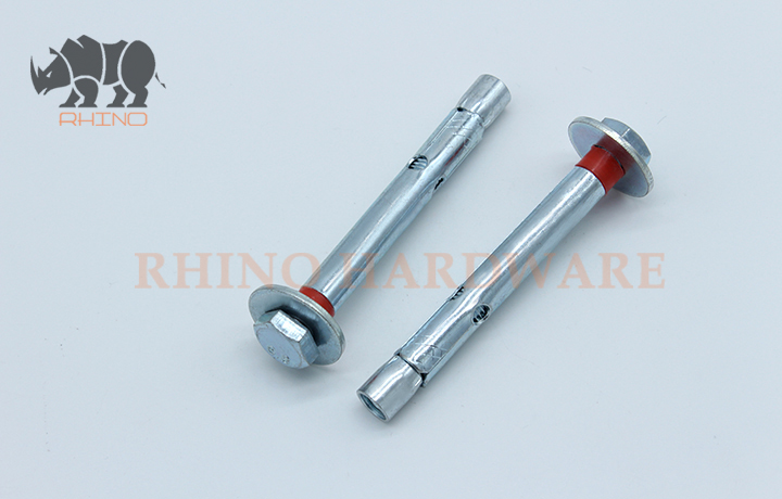 Sleeve anchor hex bolt with plastic