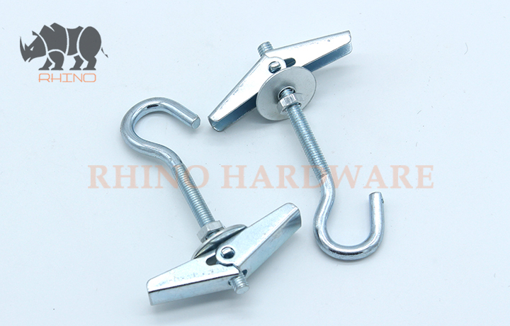 Spring Toggle Anchor With Hook